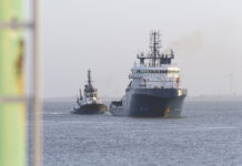 Deutsche Marine: „Rügen” kehrt von NATO-Mission heim Hochseeschlepper „Rügen” – ©Bundeswehr/Rodewald