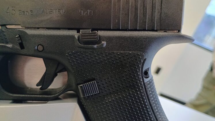 Glock Gen6: Das verl&auml;ngerte Beavertail. &copy;Milit&auml;r Aktuell/Bendl