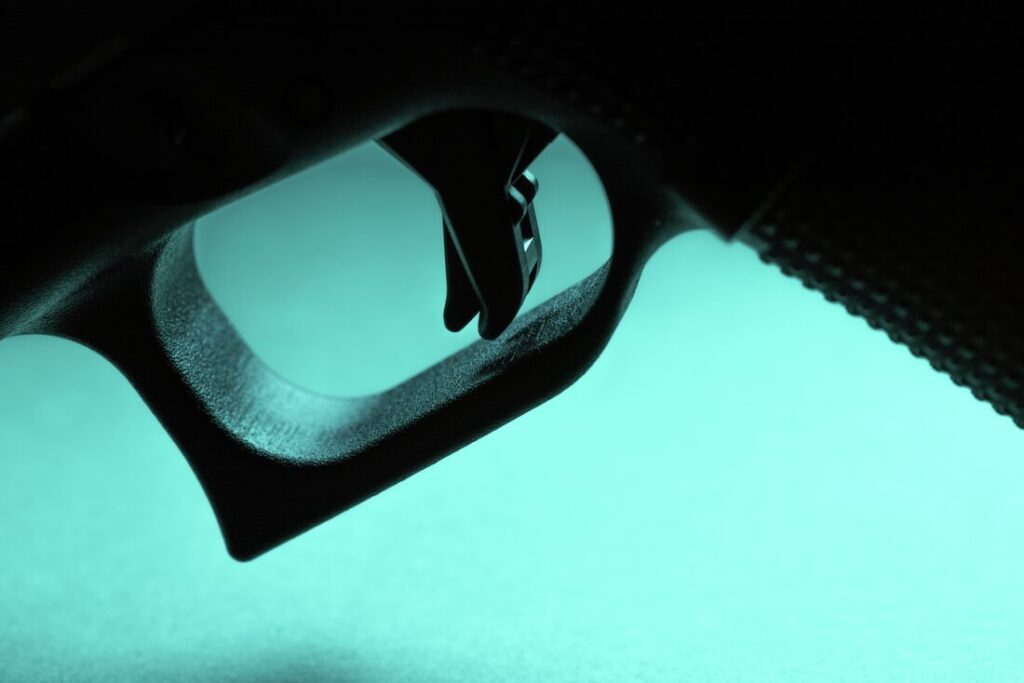 Glock Gen6: The new flat trigger design. ©Glock