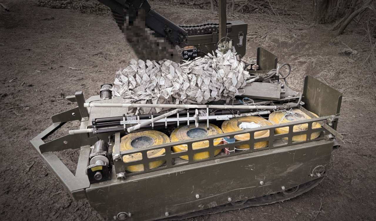 Early version of the UGV Kurier - ©Archive Early version of the UGV Kurier - ©Archive