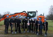 GDELS breaks ground for new plant on Lake Constance Ground-breaking ceremony for new GDELS plant - ©GDELS