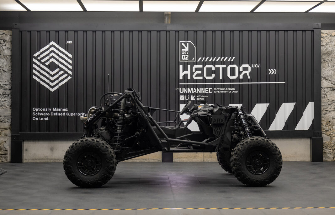 Hector UGV – ©ARX Robotics Hector UGV – ©ARX Robotics
