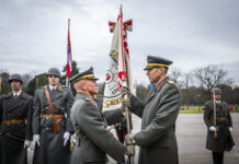Militärakademie: Kommandoübergabe an Brigadier Ségur-Cabanac Kommandoübergabe der MilAk an Brigadier Ségur-Cabanac. ©Peter Kulec