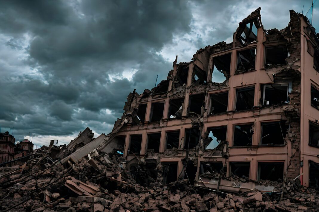 Destruction around the clock. Everyday life in Ukraine. ©Jade Koroliuk/Unsplash 