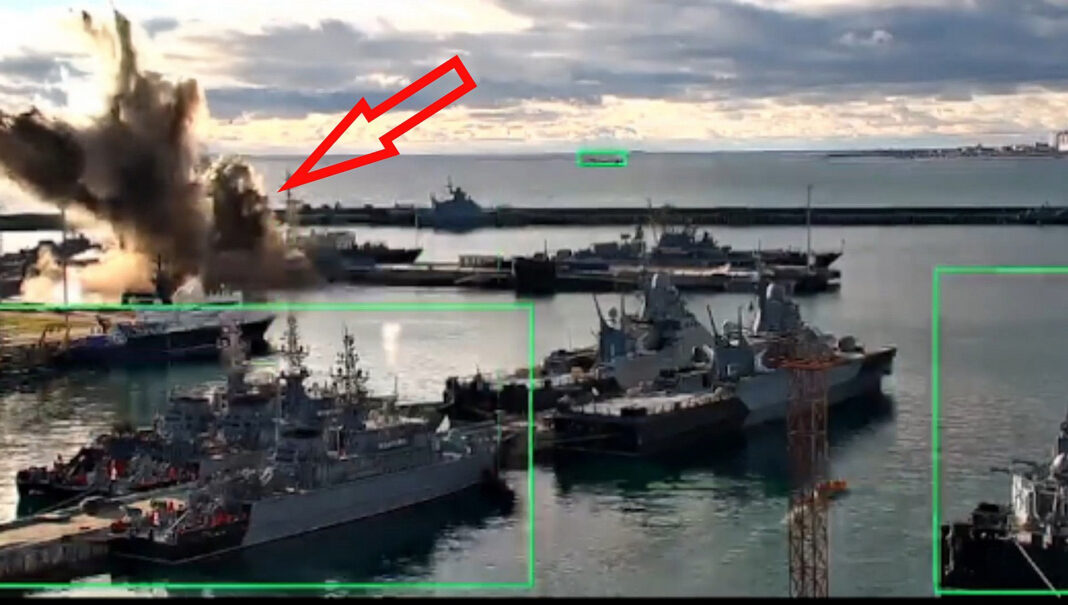 Attack on Russian submarine of the "Varshavyanka" type - ©Archive