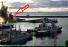 Ukraine versenkt mit Sub Sea Baby russisches U-Boot Angriff auf russisches U-Boot vom Typ „Warschawjanka“ – ©Archiv