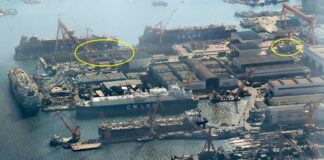 With nuclear propulsion? China’s fourth aircraft carrier takes shape Chinese aircraft carrier type 004 under construction - ©Archive