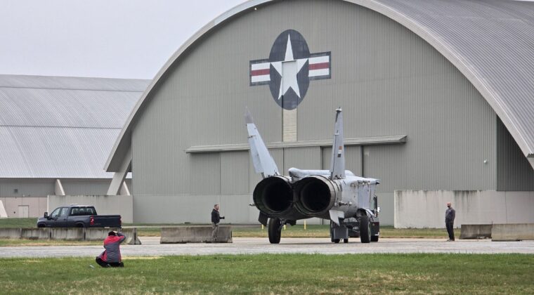 Ex-irakische MiG-25RB Foxbat-B &ndash; &copy;USAF
