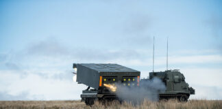 Rheinmetall liefert Trailblazer für britischen A2 MLRS Multiple Launch Rocket System (MLRS) der britischen Streitkräfte – ©Corporal Max Bryan RLC/MOD