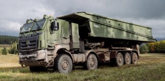 Dänemark beschafft KNDS Leguan Brückenleger auf Radfahrzeugbasis Dänemark beschafft KNDS Leguan Brückenleger auf Radfahrzeugbasis – ©KNDS