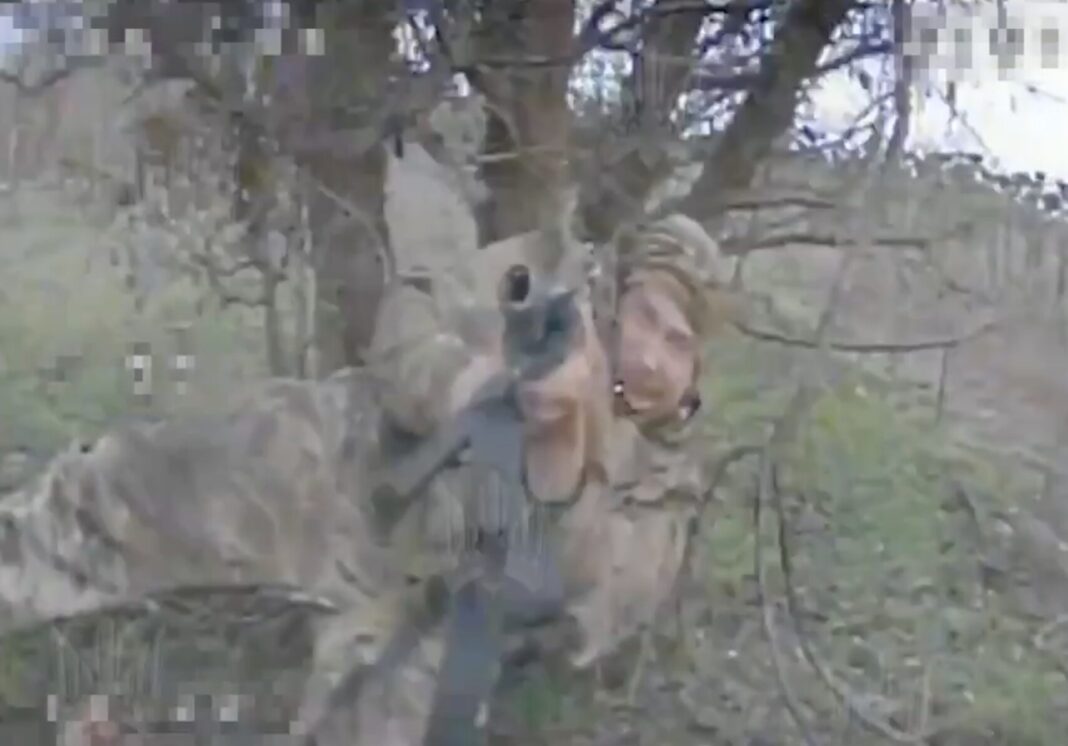 Attack by a Ukrainian FPV drone - ©Archive