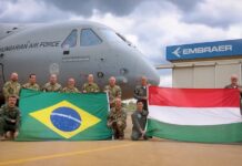 Video-Doku: Abnahmeprüfung der zweiten C-390M für Ungarn Übergabe C-390M an Ungarn – ©Ungarn MoD