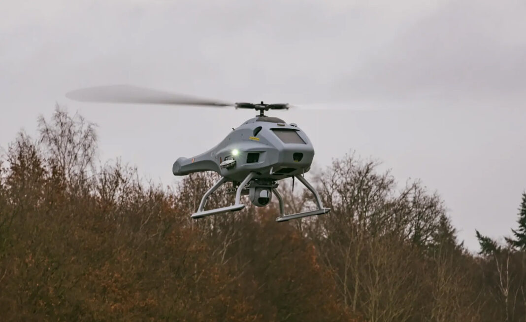 Skeldar V-200-Drohne der belgischen Marine – ©Belgien MoD