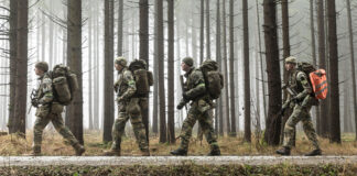 Austrian Armed Forces 2025: positive development at all levels Final march cadre training 3 in Allentsteig - ©Bundesheer/Suchan