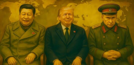 Xi Jinping, Donald Trump und Wladimir Putin – ©Militär Aktuell/Mader