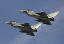 Eurofighter airspace surveillance from Klagenfurt Eurofighter fleet - ©Bundesheer/Jalowetz