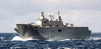 Indra entwickelt Kurzstrecken-Raketenabwehrsystem für Spaniens Marine Leichter Flugzeugträger „Juan Carlos I” – ©German Navy photo by Photographer PO1/OR-6 Alyssa Bier