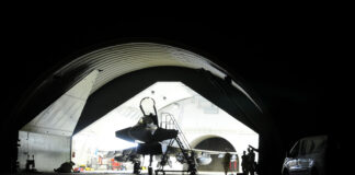 Protecting fighter jets: Aircraft bunker or highway? Protecting fighter jets: Aircraft bunker or highway? - ©RAF