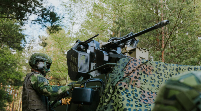 Saab erhält Großauftrag aus Schweden für Trackfire-Fernwaffenstation Trackfire Remote Weapon Station – ©Saab