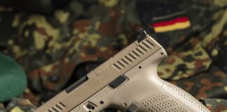 Bundeswehr chooses CZ pistol as new standard service pistol P13 pistol - ©CZ