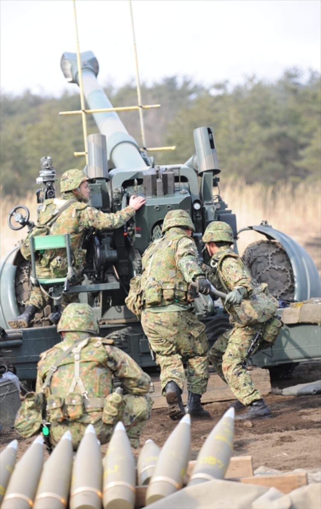 FH70-Artillerie der japanischen Streitkräfte – ©Japan MoD