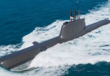 TKMS winkt Mega-U-Boot-Deal in Indien U-Boot vom Typ 214 mit indischer Flagge – ©Militär Aktuell/Mader