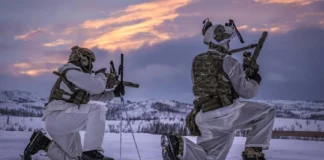 Great Britain and Norway cooperate in the Arctic Great Britain and Norway cooperate in the Arctic - ©Royal Marines