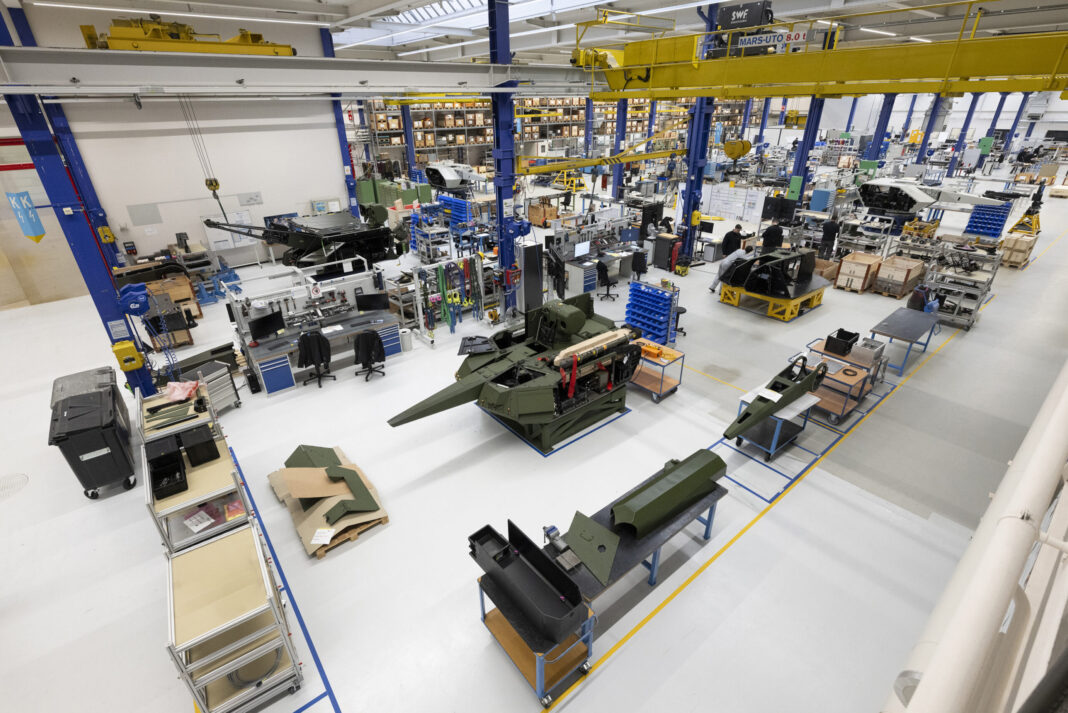 Production at the Rheinmetall plant in Oerlikon, Switzerland - ©Rheinmetall