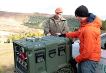 Navigation Warfare Exercise: GPS on the test bench Brigadier Friedrich Teichmann and Gunnar Fleisch, Accurision, at the Navigation Warfare Exercise 2025 ©Militär Aktuell/Bendl