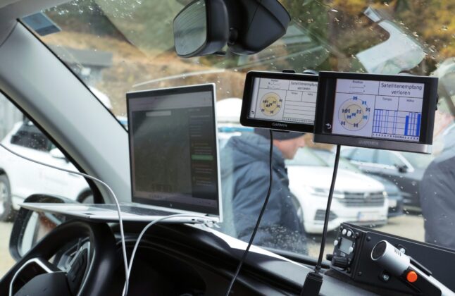 &bdquo;Satellitenempfang verloren&ldquo; &ndash; gl&uuml;cklicherweise nur in der &Uuml;bung. &copy;Milit&auml;r Aktuell/Bendl