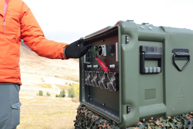 In Verwendung: Skymarshal von Accurision. &copy;Milit&auml;r Aktuell/Bendl