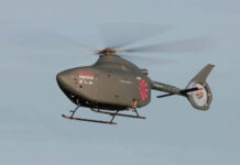 Brits take down unmanned Leonardo helicopter Proteus for the first time Proteus Technology Demonstrator - ©Royal Navy