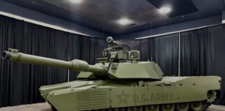 US Army presents Adams M1E3 main battle tank prototype in Detroit Abrams main battle tank - ©US Army