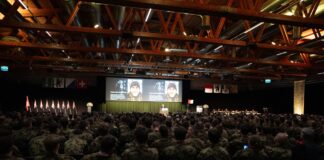 Schweizer Armee: Jahresrapport bei der Mechanisierte Brigade 11 Jahresempfang der Mechanisierten Brigade 11 – ©VBS