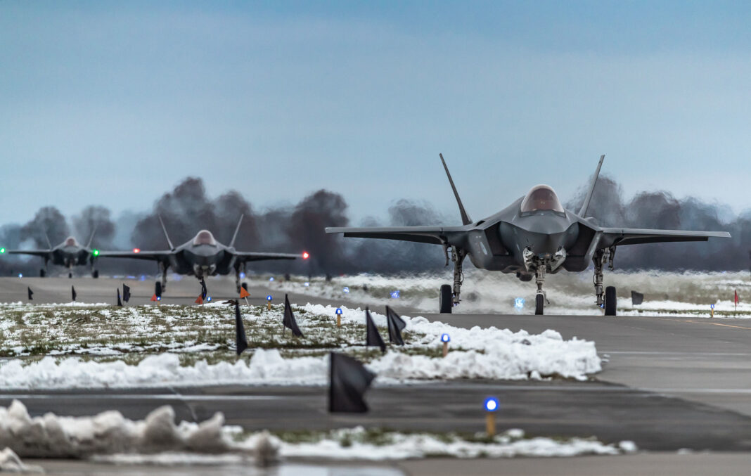 F-35-Kampfjets der niederländischen Luftstreitkräfte – ©Mediacentrum Defensie F-35-Kampfjets der niederländischen Luftstreitkräfte – ©Mediacentrum Defensie