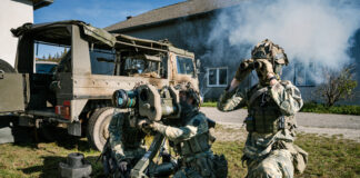Hunting combat in the Mostviertel with Jägerbataillon 12 Hunting battle in the Mostviertel ©Sebastian Freiler