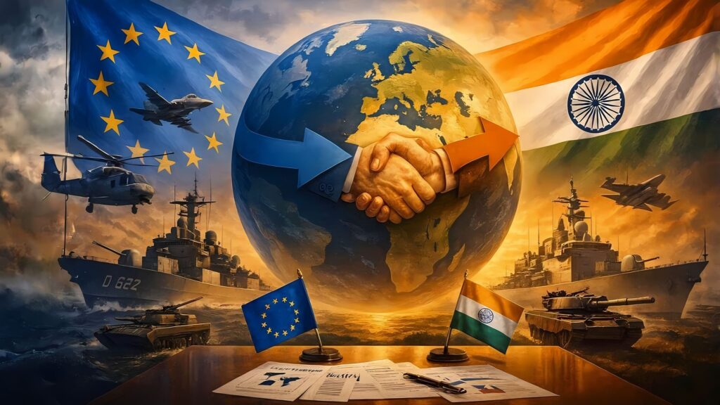 Indien und EU schließen Sicherheits- & Verteidigungsabkommen
