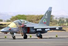 Ethiopia puts Yak-130 into service Yak-130 of the Ethiopian Air Force - ©Archive