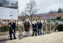 Pandur Evolution: Maintenance center remains in Graz Ground-breaking ceremony for new workshop building in Graz - ©Bundesheer/Karlovits