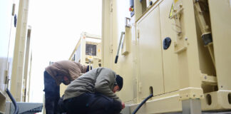 Belgium reaches important milestone in building up its F-35 capabilities Container for Belgian 5-35 fighter jets - ©Luchtmacht