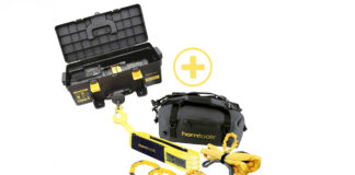 Militär Aktuell is giving away a Horntools cable winch set Winch Box Mobile cable winch and the Recovery Kit Plus (Synthetic) - ©Horntools
