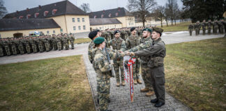 Austrian Armed Forces: 230 recruits sworn in in Hörsching Swearing-in ceremony in Hörsching - ©Bundesheer/Zisser