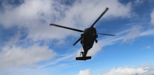 Black Hawk im Gebirge – ©Bundesheer