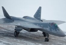 Russland: Neue Suchoi Su-57 ausgeliefert Su-57-Kampfjet – ©Suchoi