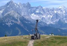 Bundesheer beschafft neue Radargeräte für Goldhaube AZR auf Berg im Einsatz – ©Bundesheer