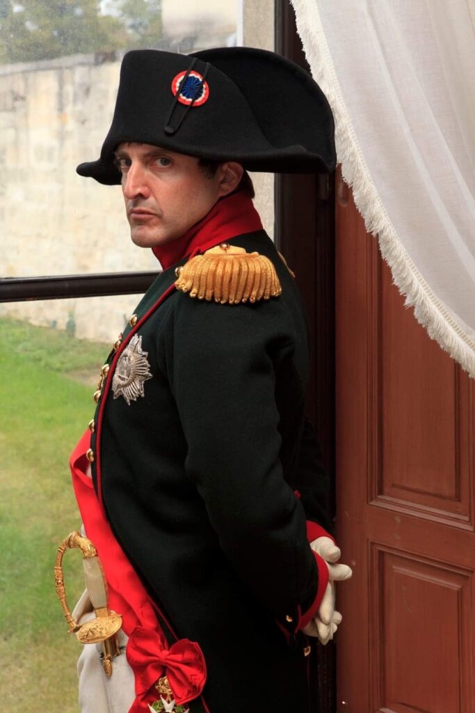 Mark Schneider als Napoleon Bonaparte – ©Privat/Joeri de Rocker 
