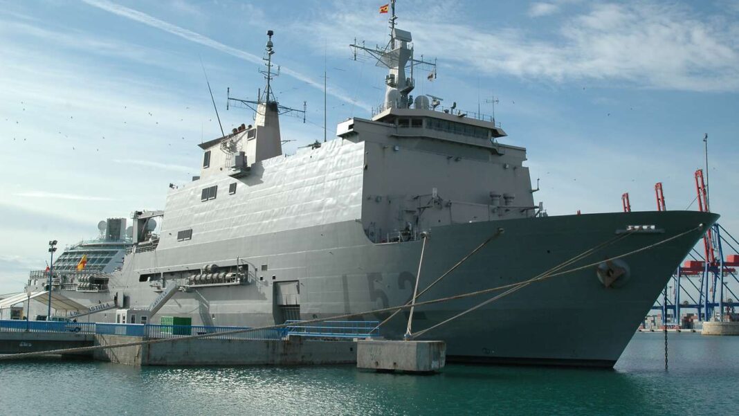 Das spanische Docklandungsschiff ESPS „Castilla” – ©NATO
