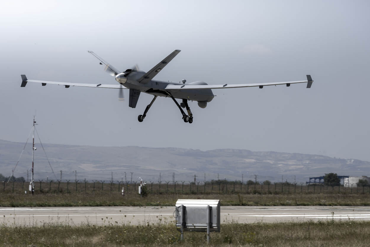 Dutch MQ-9 readers stay longer in Romania