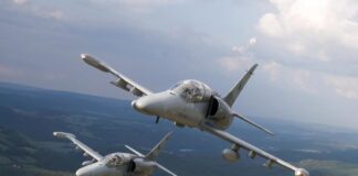 Tschechien: Lebensdauer der zweisitzigen L-159 wird verlängert Acht Flieger der Versionen L-159T1 und L-159T2 werden in das Programm PP2000 aufgenommen – ©Aero Vodochody