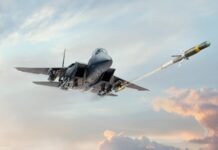 US Air Force commissions BAE Systems with anti-drone missiles Fighter jet fires missile - ©BAE Systems
